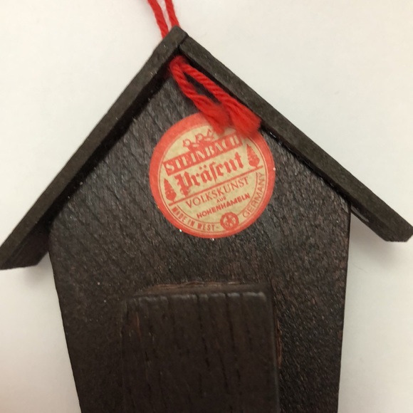 Bundle Vintage Wooden Ornaments-Italy Pinocchio Germany Clock And Nutcracker - Picture 10 of 14